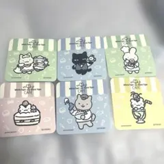 ホワイトタイガーとブラックタイガー　カフェ コースター1枚