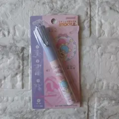新品未開封サンリオ　リトルツインスターズ　スティッキールはさみ　昭和レトロ