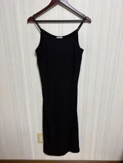 GU リブキャミソールワンピース