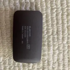 ELECOM ESD-ED500CBK-R 外付けSSD ブラック