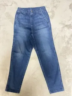 ユニクロキッズ　ウルトラストレッチデニムイージーテーパードパンツ