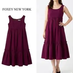 Q538 新品未使用 M フォクシー エンパイア フレア ワンピース