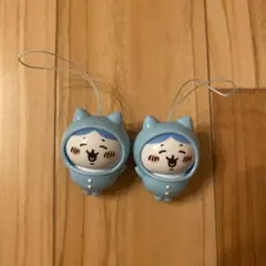 ちいかわ おきがえパジャママスコット ガチャガチャ　ハチワレ