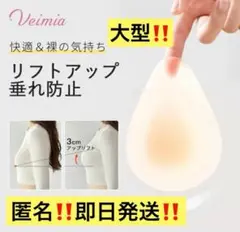 [新品未使用] Veimia リフトアップニップレス ベージュ　大型　2枚入り