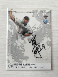 山井大介選手　直筆サイン　バッティンググローブ 山井大介選手 直筆サイン バッティンググローブ 山井大介選手 直筆