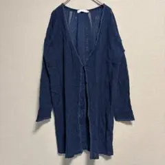 ★良品★ Sevendays=Sunday カーディガン 薄手 透け感 長袖 Mのサムネイル