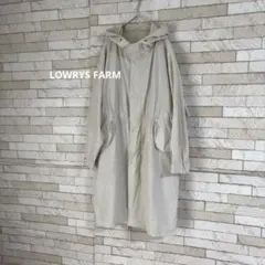 LOWRYS FARM ロング マウンテンパーカ マンパ アウター 薄手 春 秋