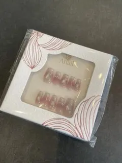 Anaill ピンク ネイルチップ Mサイズ