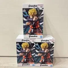 【新品未開封】 NARUTO Grandista うずまきナルト(3個セット)