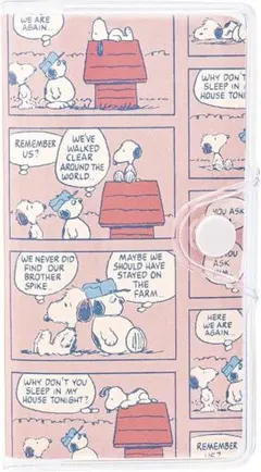 クツワ スヌーピー 家族手帳プチ2026年 コミック 659SQB-760