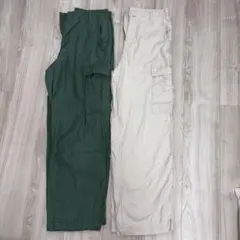 ユニクロ　カーゴパンツ 2本セット