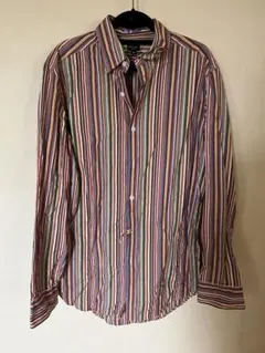 Paul Smith M ストライプ長袖シャツ