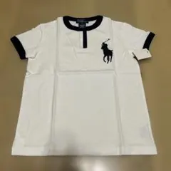 Polo by Ralph Lauren Tシャツ　ホワイト＆ネイビー　5のサムネイル