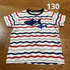 moujonjon サメ　半袖　Tシャツ 130 男の子