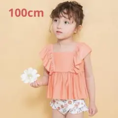 ブランシェス　タンキニ　セパレート　水着　子ども　100センチ