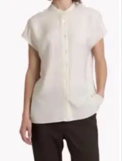 theory luxeピンクとろみブラウスkarra marvineサイズ38