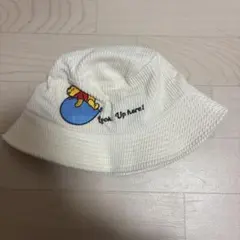 プーさん バケットハット ホワイト