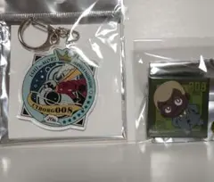 サイボーグ009 アクリルキーホルダー 缶バッジ　ピュンマ