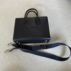 COACH レザー ショルダーバッグ ハンドバッグ　ブラック