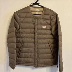 DANTON ブラウン ダウンジャケット