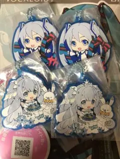 初音ミク 雪ミク ラバーストラップ