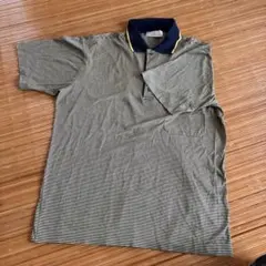 Ermenegildo Zegna ポロシャツ ボーダー ネイビー イエロー48のサムネイル