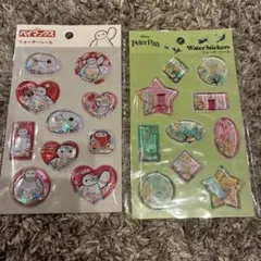 新品　ディズニー　ウォーターシール　ティンカーベル　ベイマックス　セリア