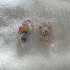 サンエックスユニバースチャームつきグミ アフロ犬、コリラックマ