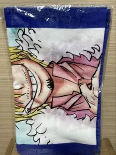 ワンピ　ワンピース　サンジ タオル　ビジュアルタオル ジャンプ フェイスタオル