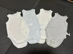 UNIQLOエアリズム タンクトップ　肌着 80cm 4 点セット　ボディスーツ