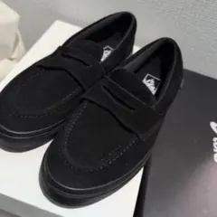 未使用　VANS ローファー　ブラック　27cm　スエード