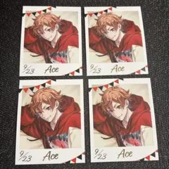 ツイステ フォト風カード くつろぎマイルーム エース 4枚