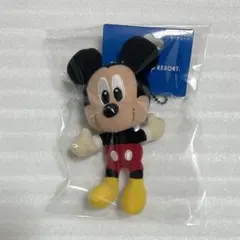 東京ディズニーリゾート ミッキー ぬいぐるみ ストラップ キーチェーン
