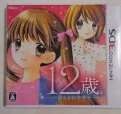 ★任天堂3DS★12歳。 〜ほんとのキモチ〜