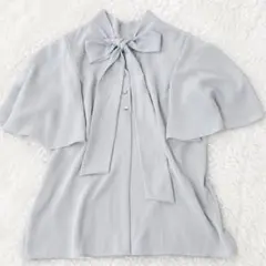極美品】プロポーションボディドレッシング ボウタイレイヤード 