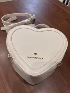 【極美品】サマンサベガ SAMANTHAVEGA ハート型ショルダーバック