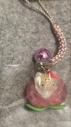 岡山限定ご当地ハローキティストラップ（桃太郎風水恋愛運バージョン）【新品未開封】