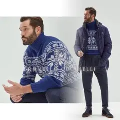 Q51★極美品★22-23AW★極上カシミヤ ニット セーター ブルネロクチネリのサムネイル