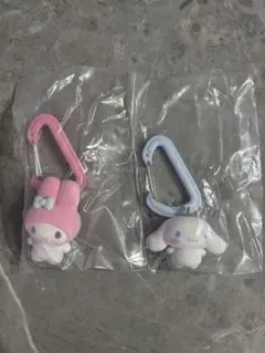サンリオ カラフルカラビナマスコットチャーム シナモン マイメロ　2個セット