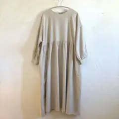 オオカミとフクロウ　コットンワンピース