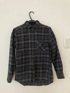 UNIQLO ユニクロ　フランネルチェックシャツ