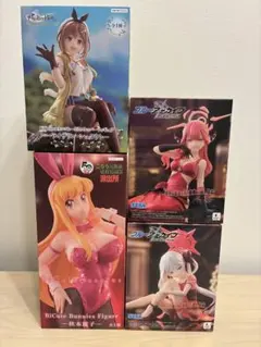 美少女フィギュアまとめ売り　4体