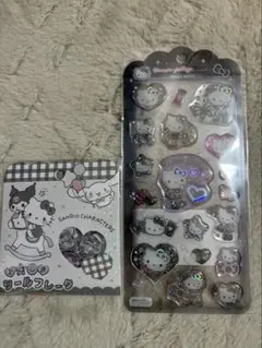 ハローキティ おはじきシール　ドロップジュエリーシール シナモン ポチャッコ