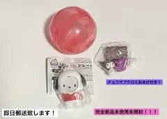 サンリオキャラクターズ　フォトフレームマスコット2 ポチャッコ　クロミおまけ付！
