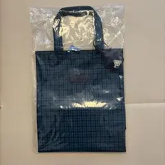 新品未使用タグ付き ファミリア チェック トートバッグ 大 青 - メルカリ
