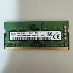SK hynix 8GB DDR4 ノートPC用メモリ動作確認済みです。のサムネイル
