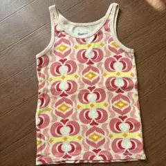 GapKids タンクトップ 総柄 ピンク イエローのサムネイル
