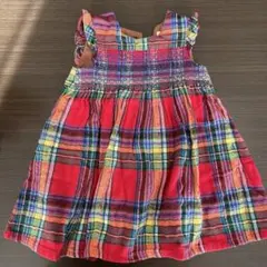 SENSE OF WONDER チェック　ジャンパースカート