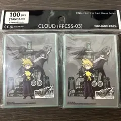 クラウド　スリーブ SQUARE ENIX - カードスリーブ ファイナルファンタジーⅦ ④の通販 by