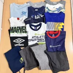 140cm夏服 15点セット(1枚＋靴下おまけ)umbro champion